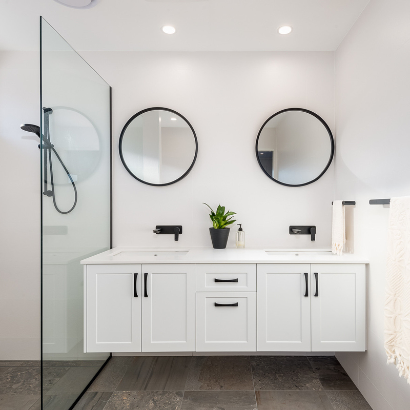 La vanité debout unique de salle de bains de Shaker Style Multi Color Lacquer a placé sanitaire