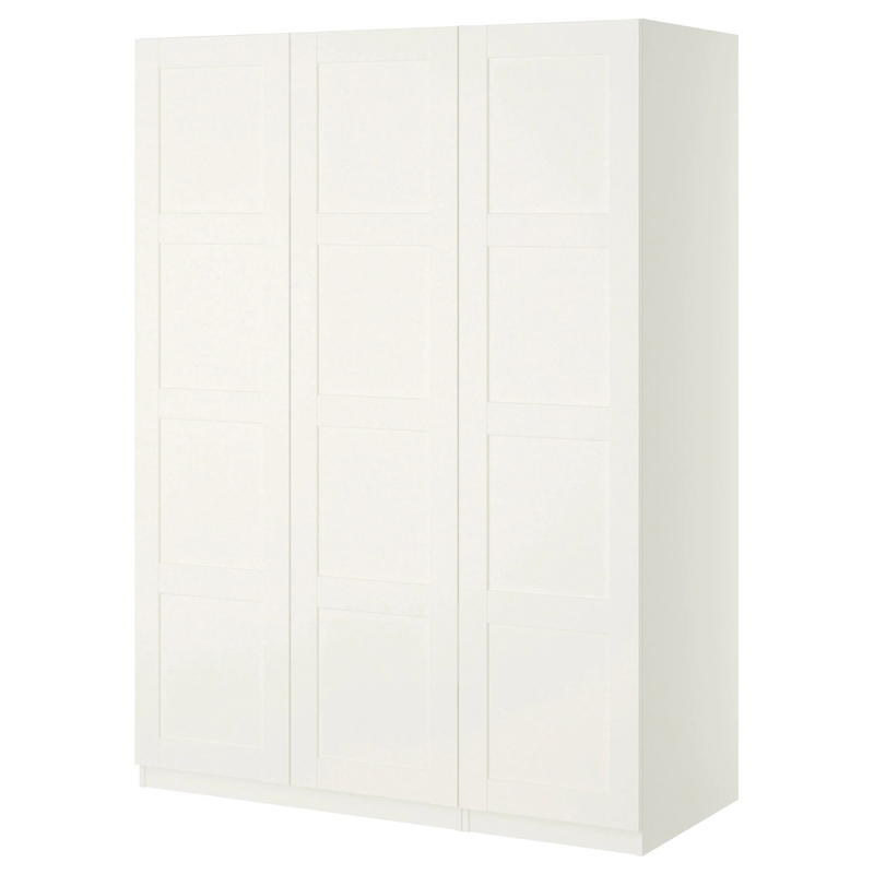 Pleine garde-robe blanche de luxe d'Armoire de porte d'oscillation de forces de défense principale de chambre à coucher d'hôtel modulaire de meuble de rangement