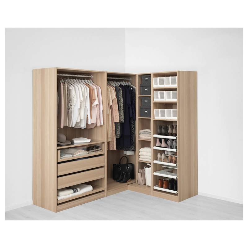 Garde-robes modernes de grain en bois de chambre à coucher de meuble de rangement de porte de la mélamine 4 avec le miroir de tiroirs