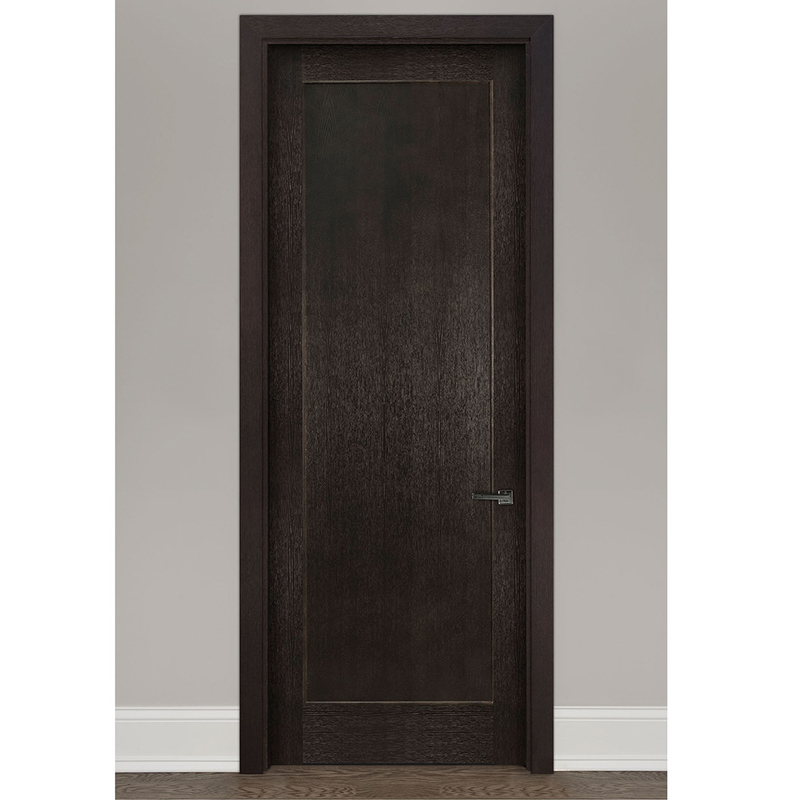Serrure beige de Grey Melamine Interior Door With de portes d'OEM de chambre à coucher durable en bois intérieure de panneau
