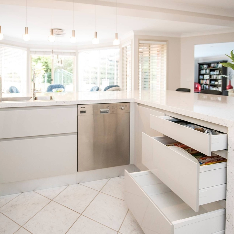 Buffet multi de laque de combinaison de couleurs avec le panneau imperméable